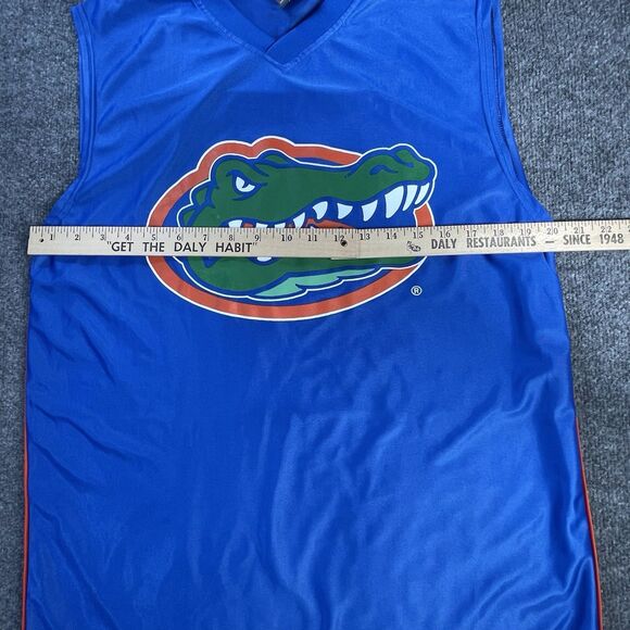 Florida Gators Muscle Shirt Large Mens Blue Pro Edge Sleeveless Football NCAA Lg - Picture 8 of 15